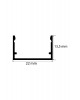 22x13 mm Kanal Led Profili